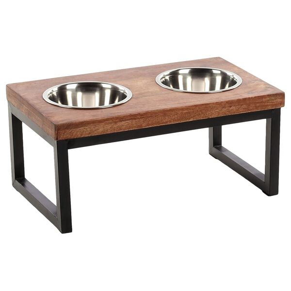 FLAMINGO Comedero soble con soporte Tommy 2x800 ml