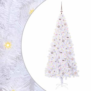 vidaXL &Aacute;rbol de Navidad artificial con 300 LED 180 cm PVC y Acero