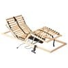 vidaXL Cama somier el&eacute;ctrico de l&aacute;minas sin colch&oacute;n 7 zonas 70x200 cm