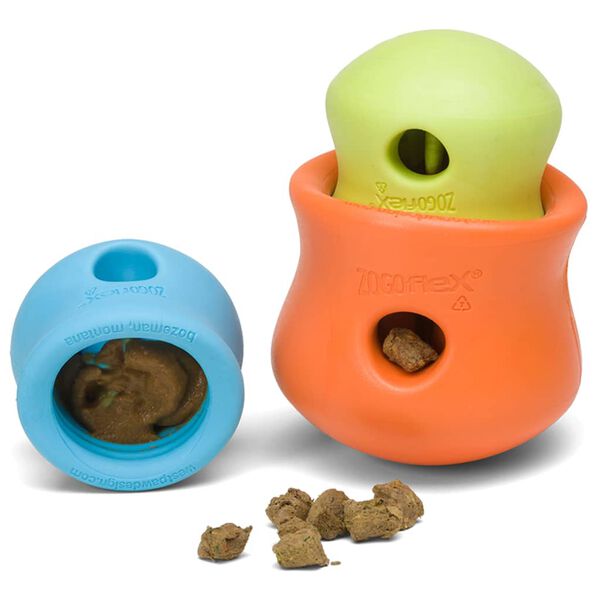 West Paw Juguete para perros con Zogoflex Toppl verde manzana S