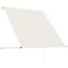 vidaXL Toldo retr&aacute;ctil 150x150 cm crema