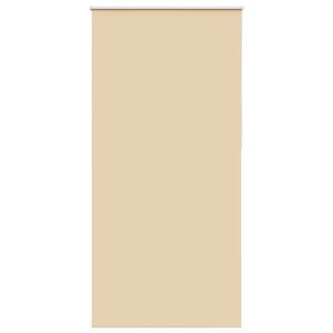 vidaXL Estor Enrollable Opaco Beige 110x210 cm Tela Ancho 105,7 cm