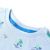 Camiseta infantil azul claro 104