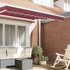 vidaXL Valance de toldo Burdeos 2.3 x 0.2 m Lona
