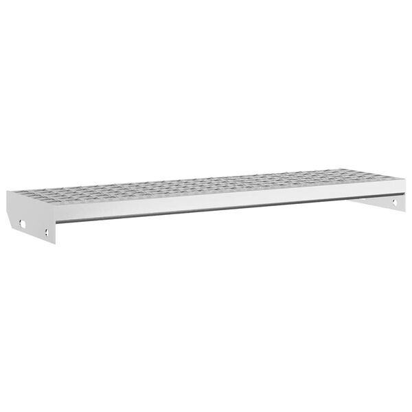 vidaXL Pelda&ntilde;o de rejilla acero galvanizado 80x24x7 cm