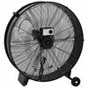 vidaXL Ventilador de tambor industrial negro 77 cm 187,7 W