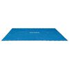 Intex Cubierta de piscina solar polietileno azul 716x346 cm