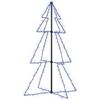 vidaXL &Aacute;rbol de Navidad 160 LEDs interior y exterior 78x120 cm