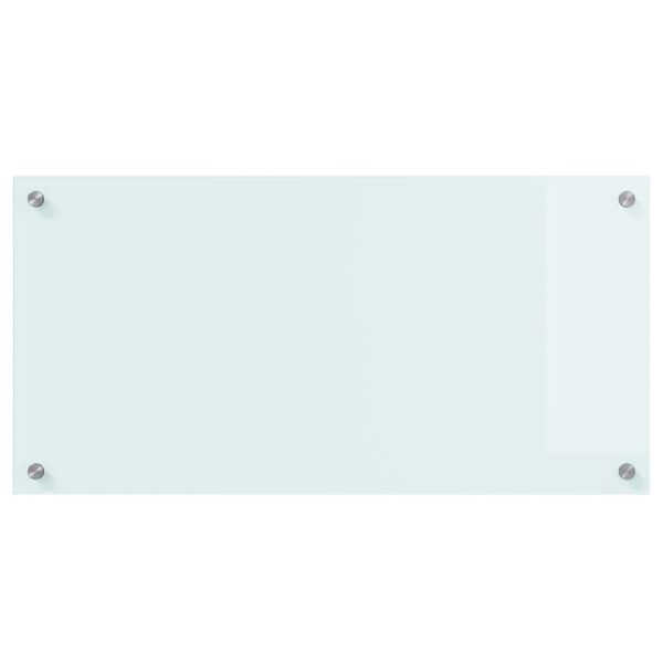 vidaXL Salpicadero de cocina 80 x 40 cm vidrio templado