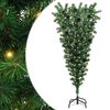 vidaXL &Aacute;rbol de Navidad artificial preiluminado al rev&eacute;s con juego de bolas