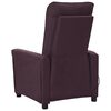 vidaXL Sillón de masaje de tela morado