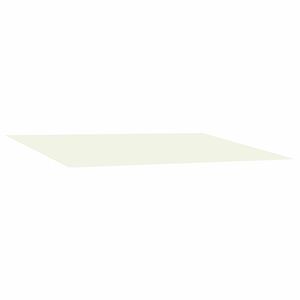 vidaXL Tela de Repuesto para Toldos Crema 300 x 200 cm Poli&eacute;ster