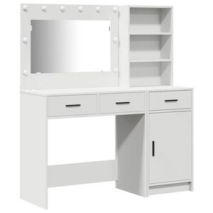vidaXL Mesa Tocador 2 uds. 78,5 x 41 x 135 cm Madera de ingenier&iacute;a