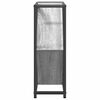 vidaXL Estante de Vino Gris Sonoma 51 x 18 x 52,5 cm