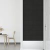 vidaXL Paneles de pared 12 uds terciopelo negro 60x30 cm 2,16 m&sup2;