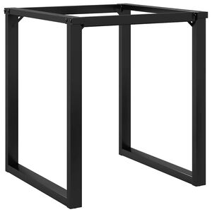 vidaXL Patas de mesa de comedor estructura O acero 60x60x73 cm