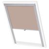 vidaXL Persiana opaca enrollable beige C02 GGL y GGU