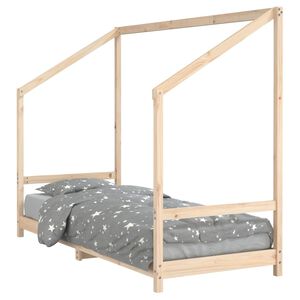 vidaXL Estructura de cama para ni&ntilde;os madera maciza de pino 80x200 cm