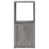 vidaXL Armario giratorio aglomerado gris hormig&oacute;n 34,5x34,5x75,5 cm