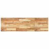 vidaXL Estante flotante 2 uds madera acacia acabado aceite 160x40x2 cm