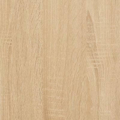 vidaXL Aparador madera contrachapada color roble Sonoma 60x35x98,5 cm