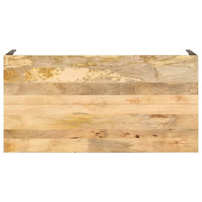 vidaXL Mesa de comedor de madera maciza de mango 140x70x76 cm