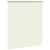 vidaXL Estor Enrollable Opaco Blanco Roto 130x150cm Tela Ancho 126,6cm