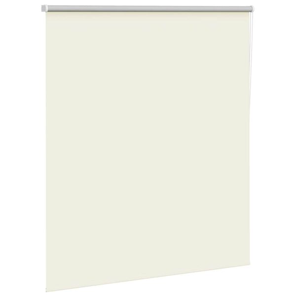 vidaXL Estor Enrollable Opaco Blanco Roto 130x150cm Tela Ancho 126,6cm