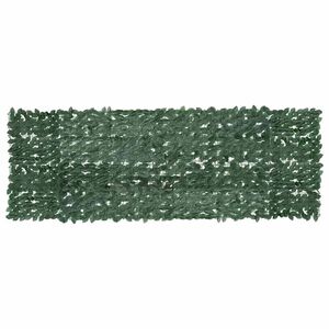 vidaXL Toldo para balc&oacute;n con hojas verde oscuro 300x100 cm