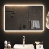 vidaXL Espejo de ba&ntilde;o con LED 90x60 cm