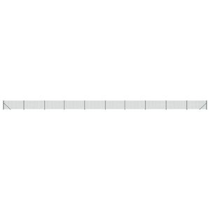 vidaXL Cerca de alambre con brida verde 0,8x25 m