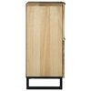 vidaXL Aparador Marrón 60 x 33 x 75 cm madera maciza de mango