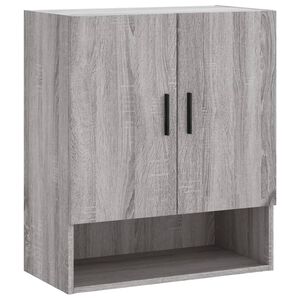 vidaXL Armario de pared madera de ingenier&iacute;a gris Sonoma 60x31x70 cm