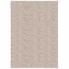 vidaXL Alfombra peluda de pelo largo moderna PAMPLONA beige 160x230 cm