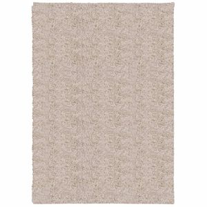 vidaXL Alfombra peluda de pelo largo moderna PAMPLONA beige 160x230 cm