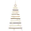 vidaXL &Aacute;rbol de Navidad Natural 90 cm madera maciza de fresno