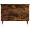 vidaXL Mesa de centro madera contrachapada roble ahumado 60x44,5x45 cm