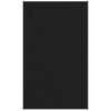 vidaXL Felpudo negro 90x150 cm