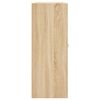 vidaXL Armarios de pared 2 uds madera de ingenier&iacute;a roble Sonoma