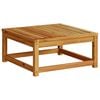 vidaXL Juego muebles jard&iacute;n 10 pzas con cojines madera maciza acacia