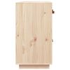 vidaXL Aparador de madera maciza de pino 98,5x40x75 cm