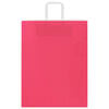 vidaXL Bolsas de papel con asas 250 uds rosa 32x12x42 cm