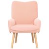vidaXL Silla Relax Rosa 63 x 67 x 94 cm tela