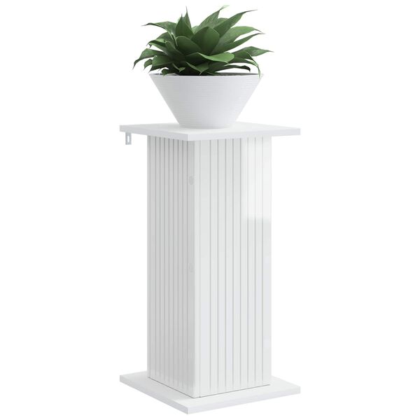 vidaXL Soporte de plantas Alto Brillo 30,5 x 30 x 60,5 cm