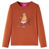 Camiseta infantil de manga larga color co&ntilde;ac 116