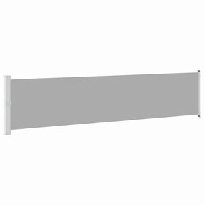 vidaXL Toldo lateral retr&aacute;ctil para patio gris 140x600 cm