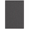 vidaXL Felpudo Negro 60 x 90 cm Polipropileno