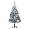 vidaXL &Aacute;rbol de Navidad con 300 LED con soporte Verde 300 cm PVC