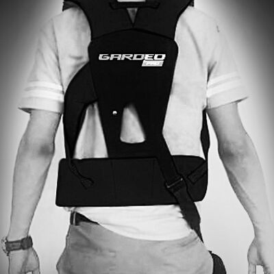 GARDEO PRO Kit de protección facial y arnés de seguridad