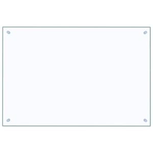 vidaXL Protector contra salpicaduras cocina vidrio templado 90x60 cm